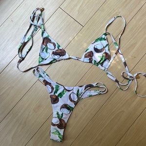 coconut bikini set